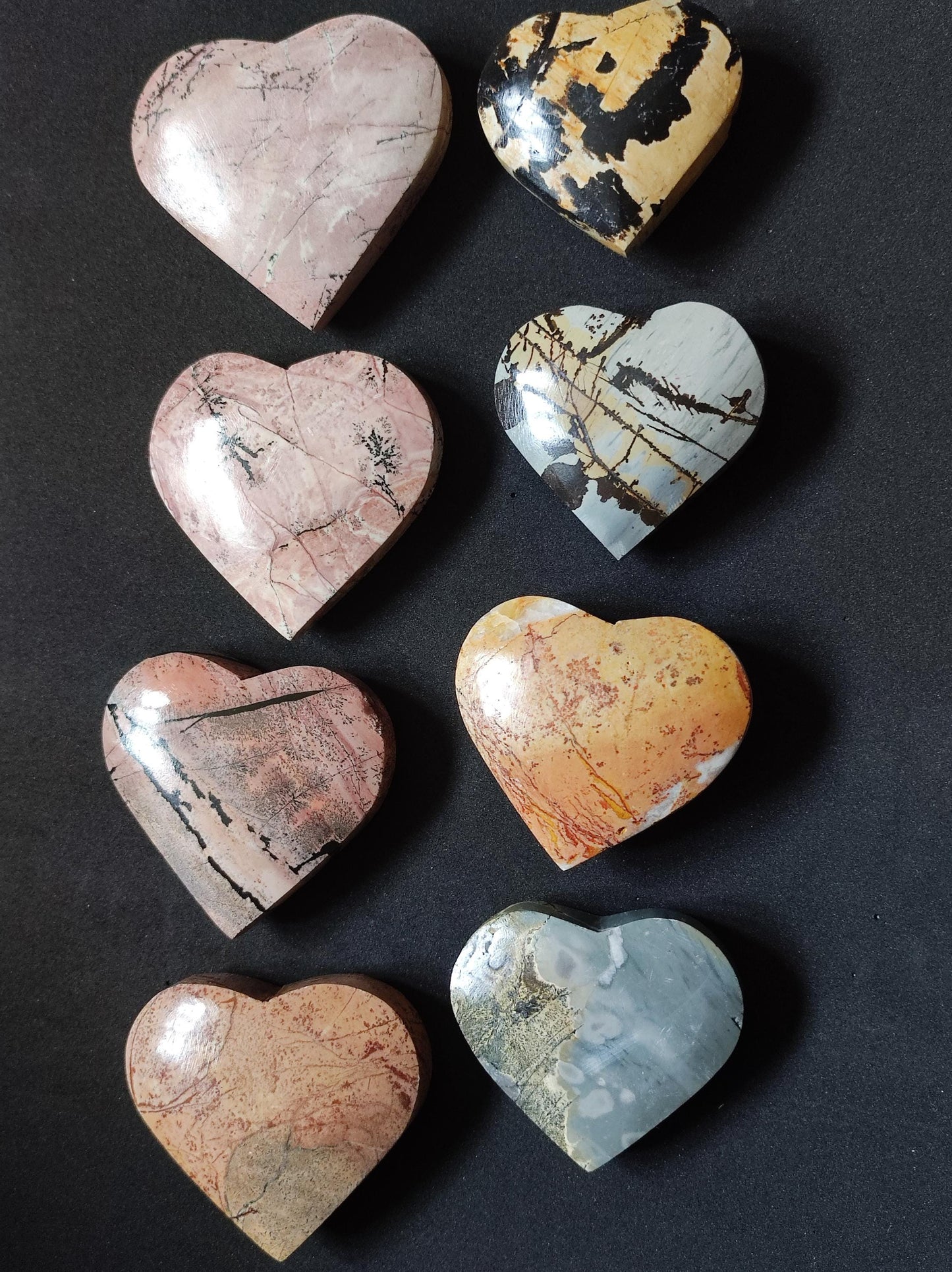 Landscape Jasper ~ Magic Gemstone Heart Collector Decor Crystal Home Living Energy Chakra Healing Stone Gift Girlfriend Him Her Wife Husband