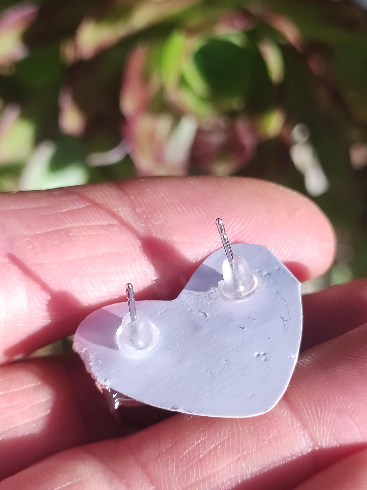 Garden Phantom Quartz AAA - 925 Sterling Silver Colorful Stud Earrings Gemstone Healing Stone Energy Women Gift Jewelry Precious Rarity