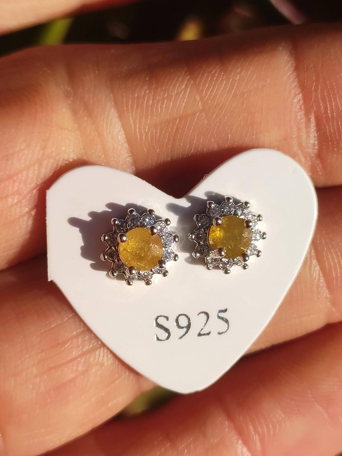 Puces d'oreille tourmaline jaune argent sterling 925 rareté AAA bijoux femme boucles d'oreilles pierre précieuse pierre de guérison cadeau bijoux précieux rare spécial