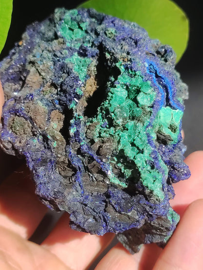 Azurit & Malachit A Roh Stufe Sammler Rarität ~ Edelstein Mineral Natur Energie Heilstein *Unikat*