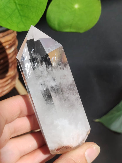 XL Quartz Rock Crystal Point Collector Grade Rarity Gemstone Decor Natural Crystal Healing Stone Mineral Collection Energy Natural Meditation Home