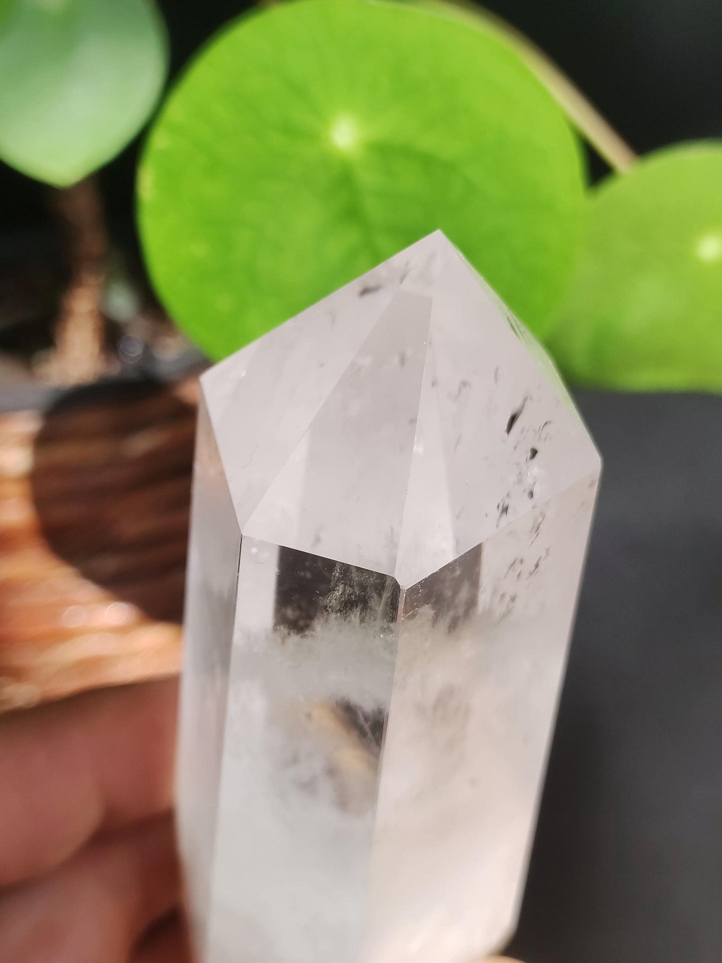 XL Quartz Rock Crystal Point Collector Grade Rarity Gemstone Decor Natural Crystal Healing Stone Mineral Collection Energy Natural Meditation Home