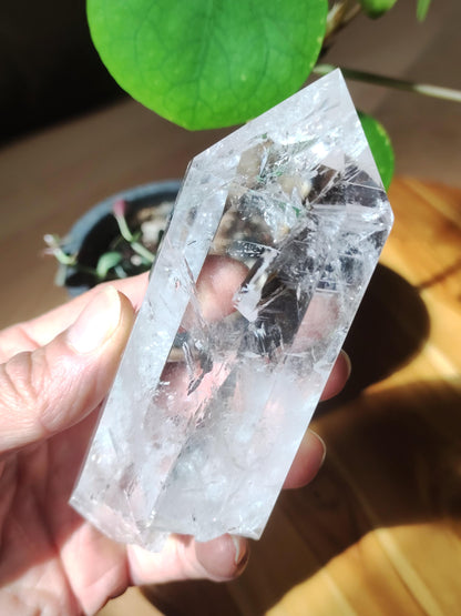 XL Quartz Rock Crystal Point Collector Grade Rarity Gemstone Decor Natural Crystal Healing Stone Mineral Collection Energy Natural Meditation Home