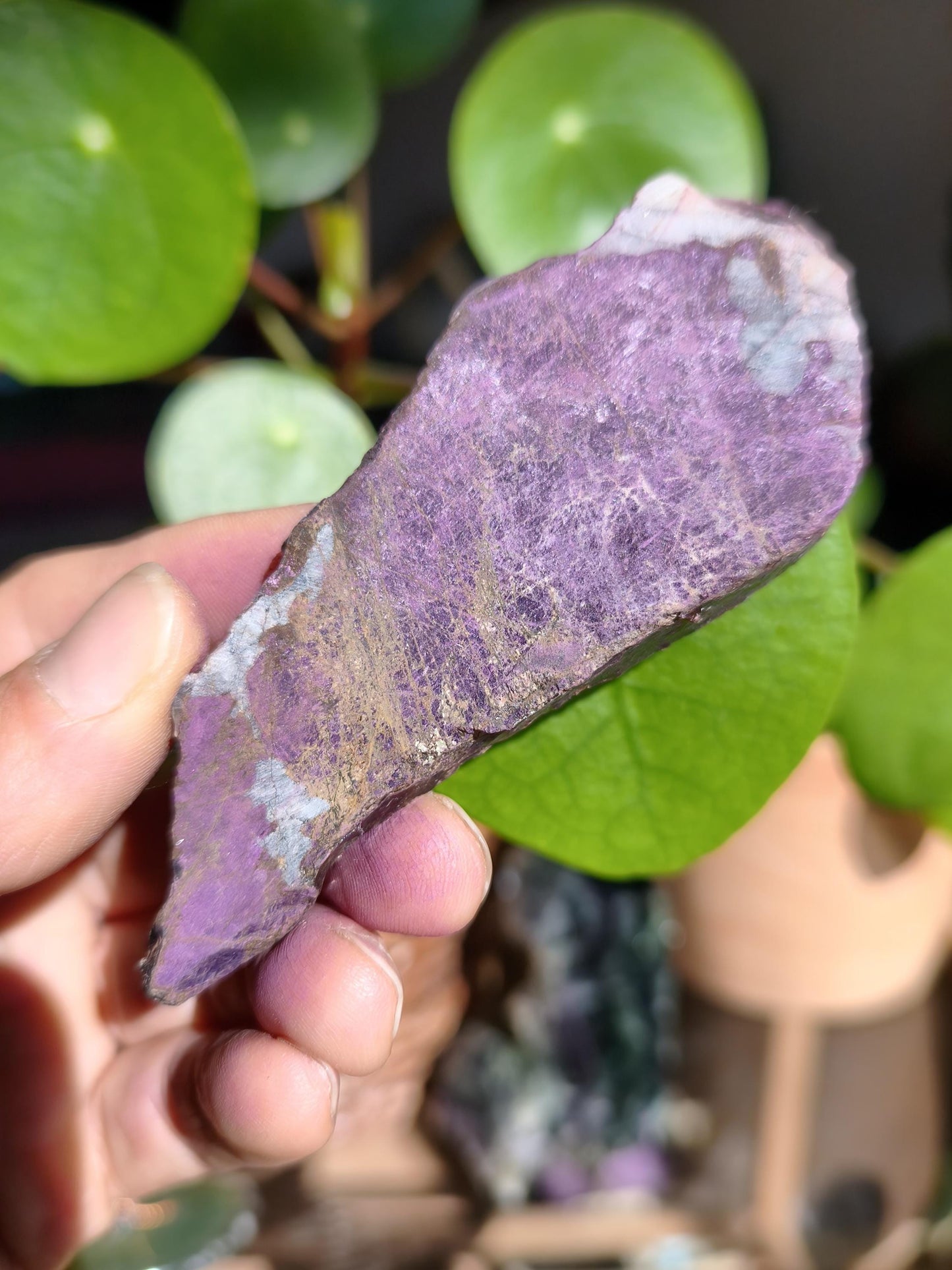 XL Purpurite Collector Raw Specimen Decor Mineral Africa Namibia Healing Stone Crystals Man Woman Child Gift Him Her Brother Sister Mineral Decor