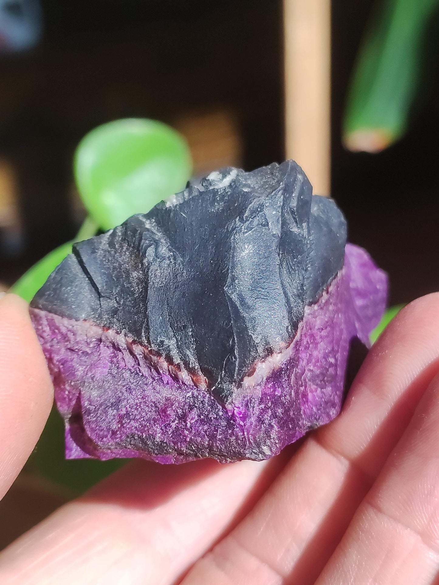 Sugilith Roh -A- *Rarität* Sugilite ~  Edelstein Deko Kristall Meditation Energie Heilstein Rarität Selten Sammler Investition Wertanlage