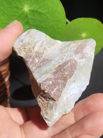 Calcédoine brute de grade A - Pierre précieuse de collection, pierre naturelle de guérison, minéral, énergie, chakra, décoration intérieure, cadeau pour elle, lui, homme, femme, bleue