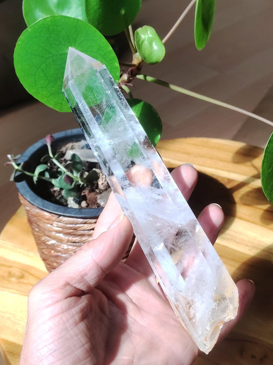 XL Quarz Bergkristall Spitze Sammler Stufe Rarität Edelstein Deko Natur Kristall Heilstein Mineral Kollektion Energie Natur Meditation Haus