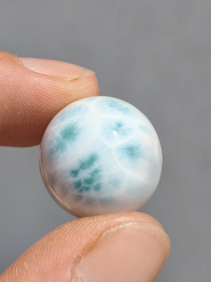 Larimar AAA - Sphère de pierre précieuse bleue Décoration Sphère en cristal Cadeau bleu Pierre de guérison naturelle Minéral de collection naturel Cadeau Mer Ciel