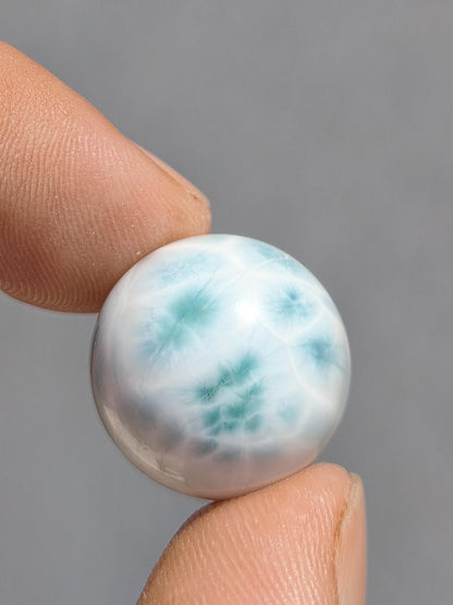 Larimar AAA - Sphère de pierre précieuse bleue Décoration Sphère en cristal Cadeau bleu Pierre de guérison naturelle Minéral de collection naturel Cadeau Mer Ciel