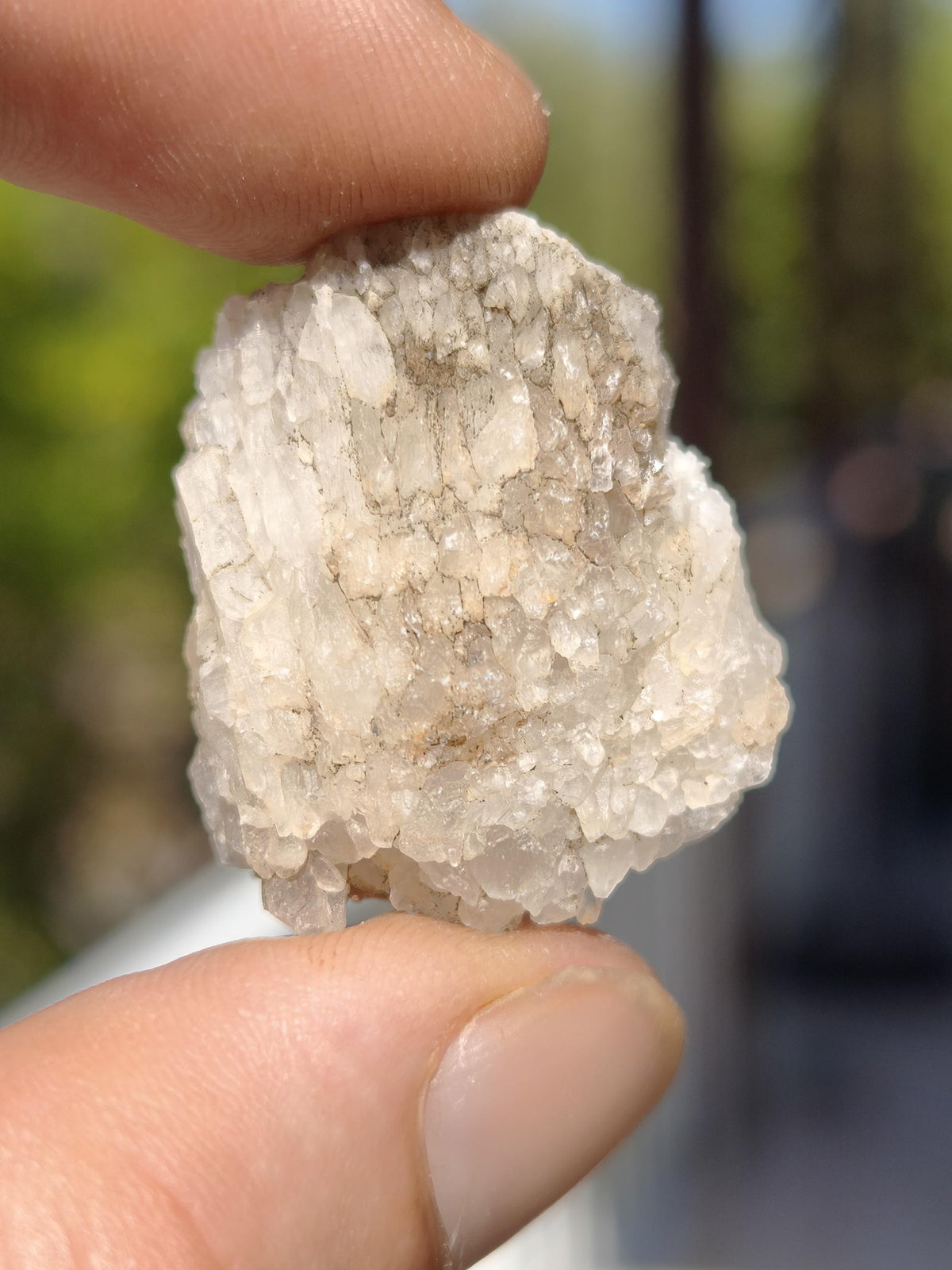 Calcite Roh Kristall Stufe  – Attavyros, Insel Rhodos Griechenland Sammler Mineralien Kristall Deko Selbstfund Geschenk Haus Wohnen gelb