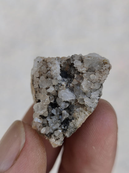 Calcite Roh Kristall Stufe  – Attavyros, Insel Rhodos Griechenland Sammler Mineralien Kristall Deko Selbstfund Geschenk Haus Wohnen gelb