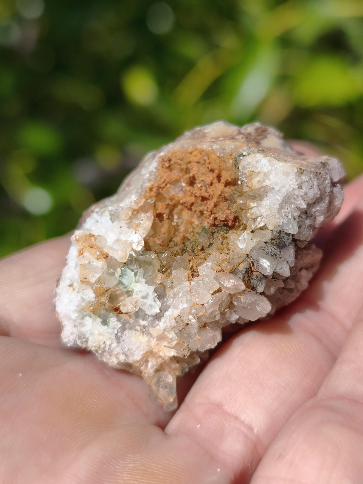 Calcite Roh Kristall Stufe  – Attavyros, Insel Rhodos Griechenland Sammler Mineralien Kristall Deko Selbstfund Geschenk Haus Wohnen gelb