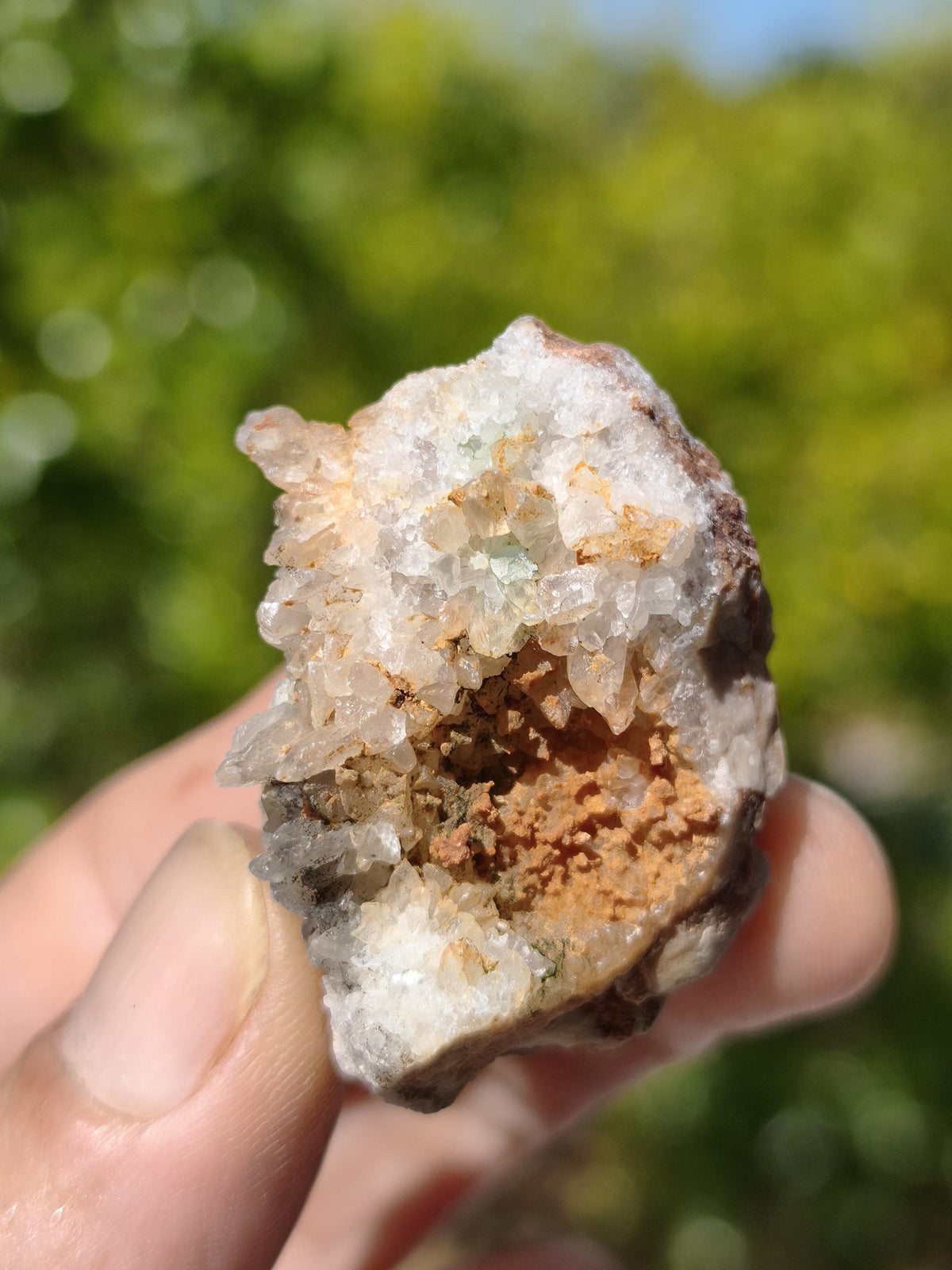 Calcite Roh Kristall Stufe  – Attavyros, Insel Rhodos Griechenland Sammler Mineralien Kristall Deko Selbstfund Geschenk Haus Wohnen gelb
