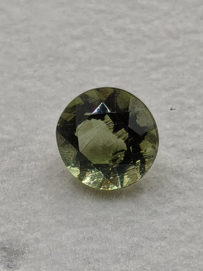 Museumsqualität Moldavit AAA Brillanten Schiff facettiert Meteorit Tektit Sammler Mineral Heilstein Energie Hochwertig Investition Rarität