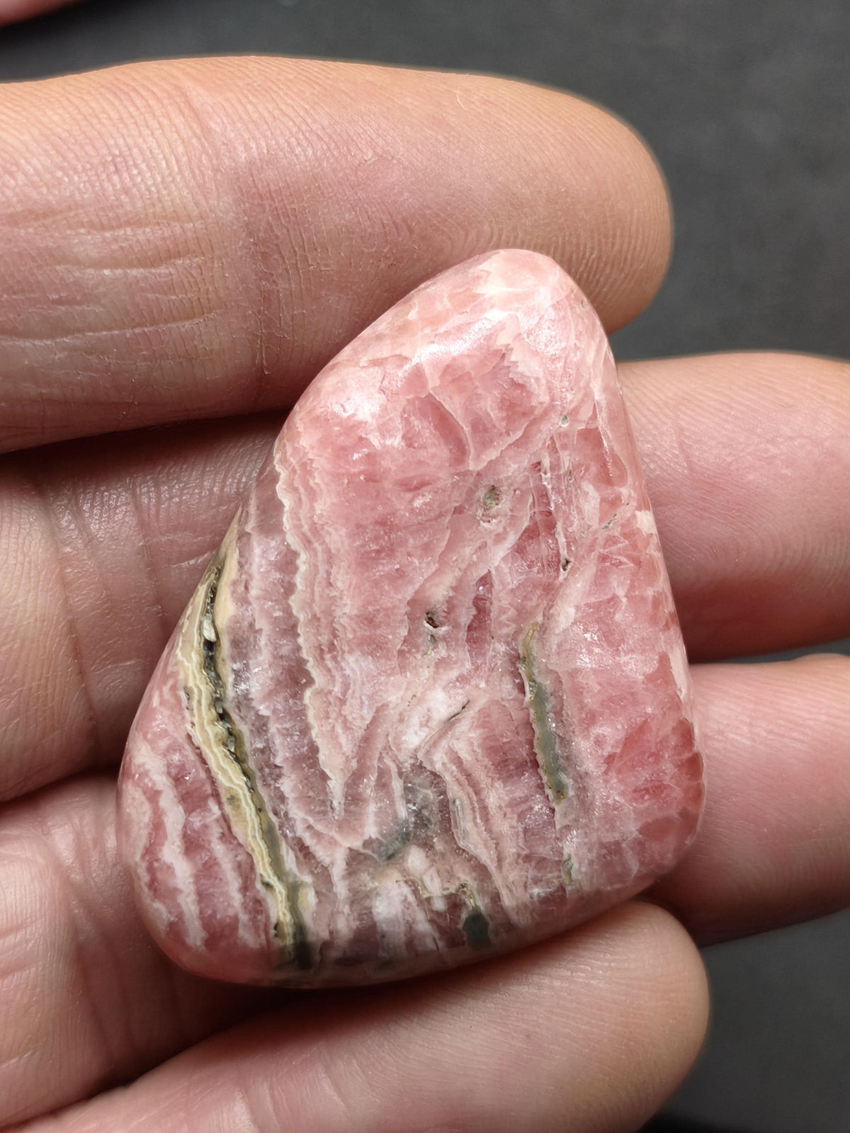 Rhodochrosit A-AAA Cabochons Edelstein Kristall rosa pink Heilstein Er Sie Mann Frau Geschenk Glück Sammler Mineralien Dekoration