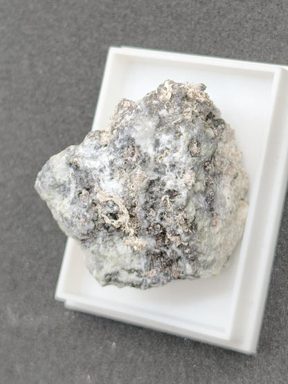 Gediegenes Silber auf Matrix aus Kasachstan Stufe Native Silver Rudny | Natürliche Silberstufe | Seltenes Sammlermineral Heilstein Rarirät