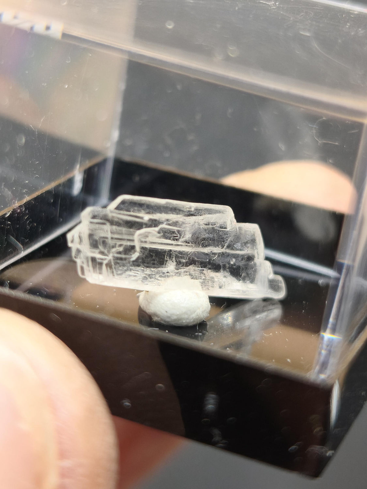 Leiteit Kristall 17 mm aus Tsumeb Namibia | Seltenes Mineral | Historische Sammlung vor 1972 Kristall Sammler roh Stufe Edelstein Rarität