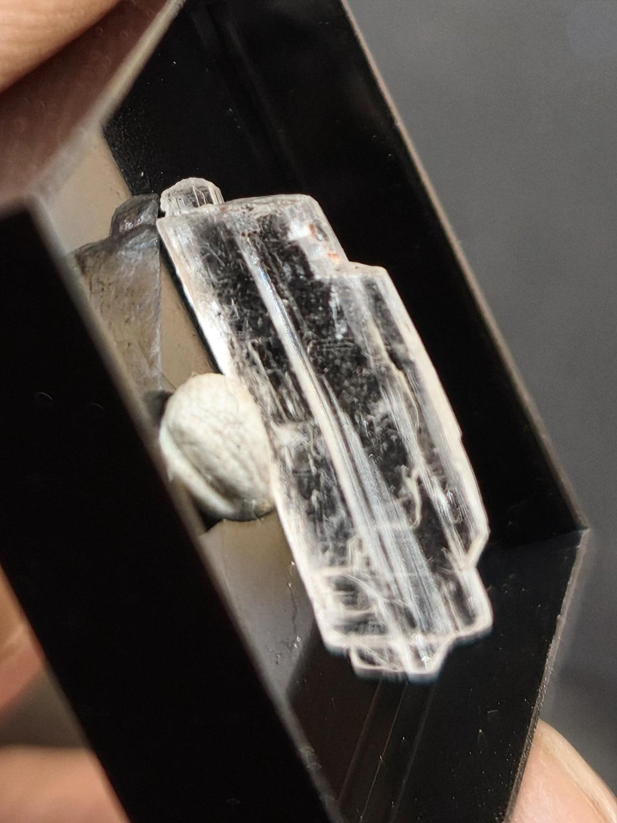 Leiteit Kristall 17 mm aus Tsumeb Namibia | Seltenes Mineral | Historische Sammlung vor 1972 Kristall Sammler roh Stufe Edelstein Rarität