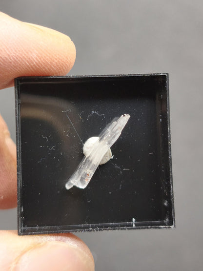 Leiteit Kristall 17 mm aus Tsumeb Namibia | Seltenes Mineral | Historische Sammlung vor 1972 Kristall Sammler roh Stufe Edelstein Rarität