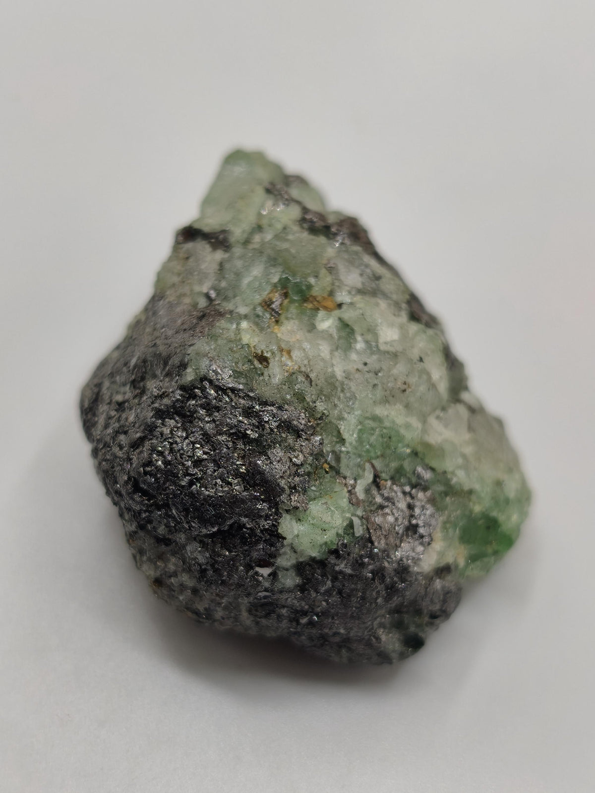 Tsavorit Kristall aus Merelani Tansania | Grüner Granat Rohkristall | Natürlicher Chrom Grossular | Sammler Mineralien roh