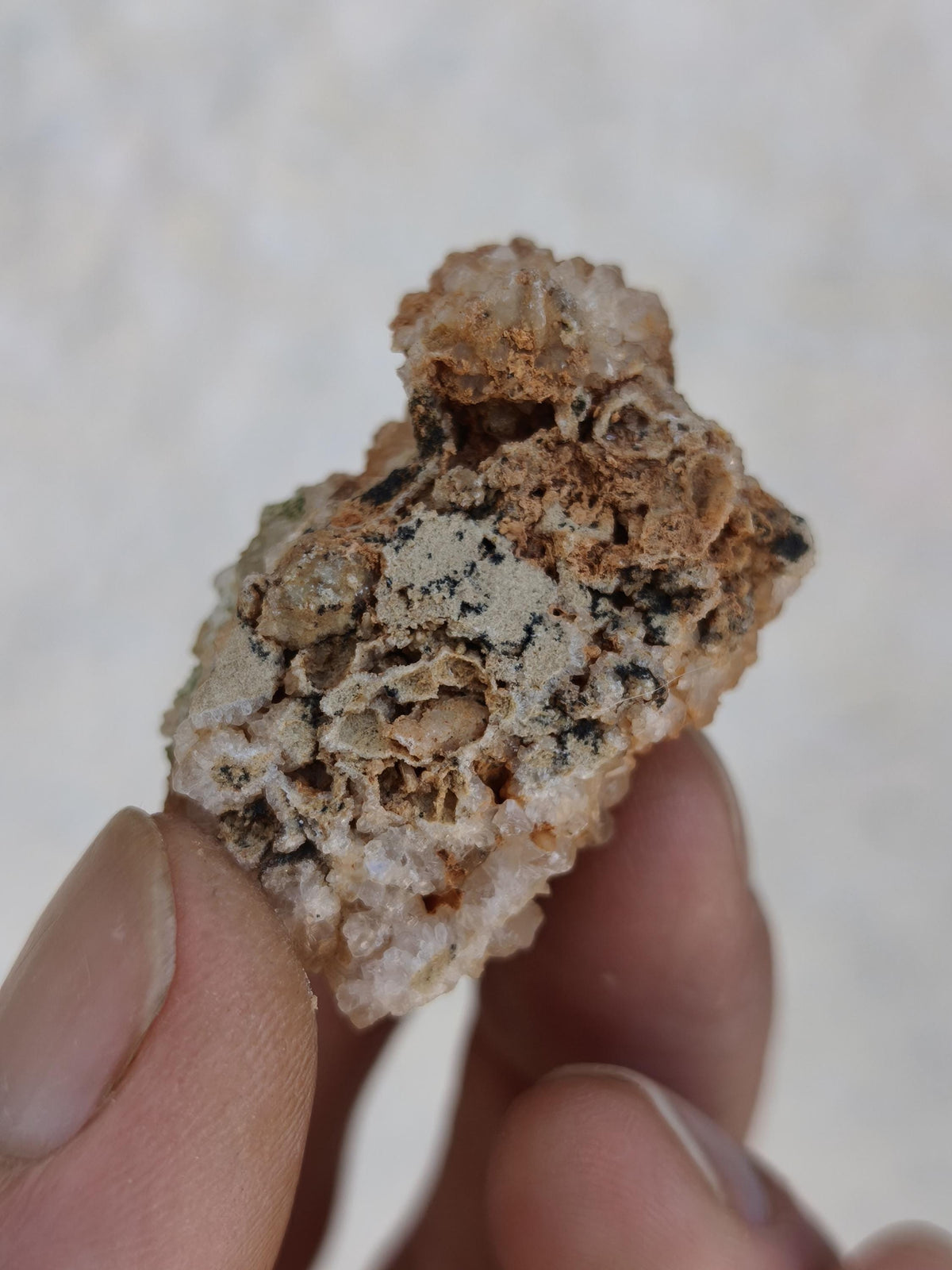 Calcite Roh Kristall Stufe  – Attavyros, Insel Rhodos Griechenland Sammler Mineralien Kristall Deko Selbstfund Geschenk Haus Wohnen gelb
