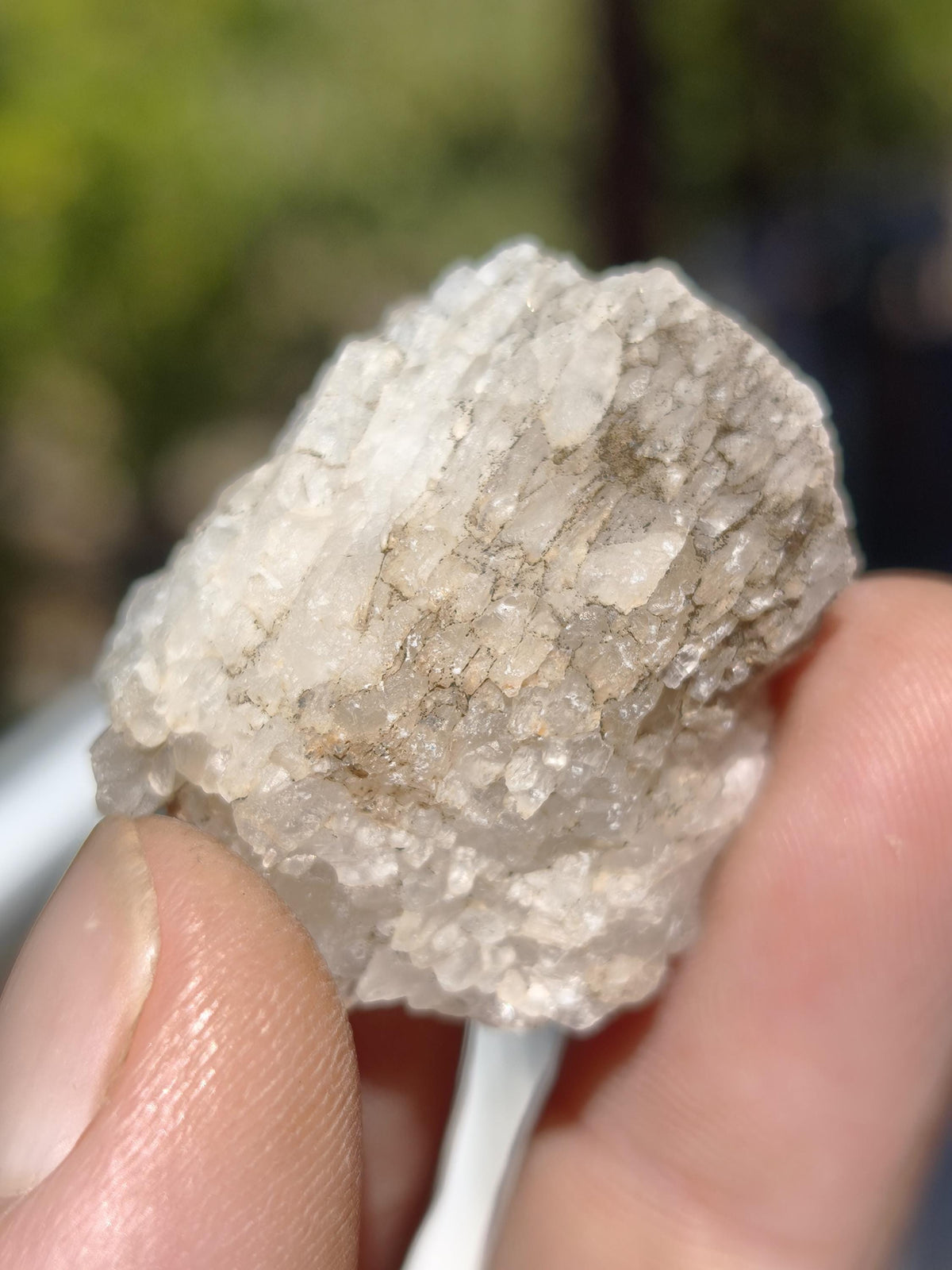 Calcite Roh Kristall Stufe  – Attavyros, Insel Rhodos Griechenland Sammler Mineralien Kristall Deko Selbstfund Geschenk Haus Wohnen gelb