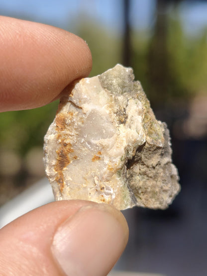 Calcite Roh Kristall Stufe  – Attavyros, Insel Rhodos Griechenland Sammler Mineralien Kristall Deko Selbstfund Geschenk Haus Wohnen gelb