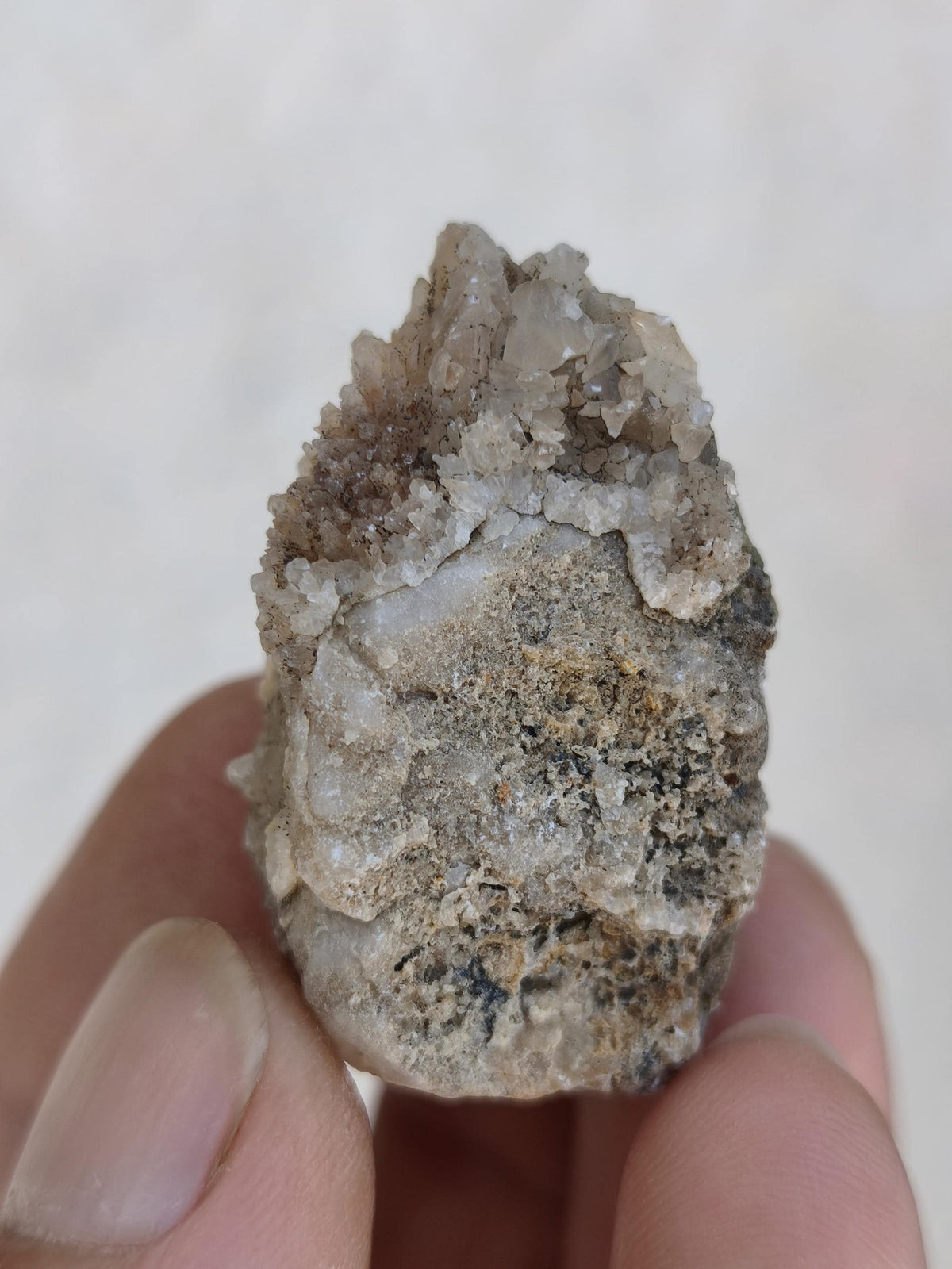Calcite Roh Kristall Stufe  – Attavyros, Insel Rhodos Griechenland Sammler Mineralien Kristall Deko Selbstfund Geschenk Haus Wohnen gelb