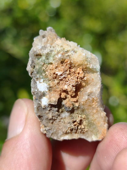 Calcite Roh Kristall Stufe  – Attavyros, Insel Rhodos Griechenland Sammler Mineralien Kristall Deko Selbstfund Geschenk Haus Wohnen gelb