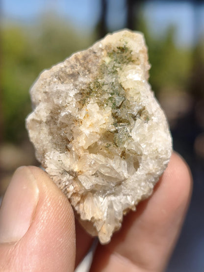 Calcite Roh Kristall Stufe  – Attavyros, Insel Rhodos Griechenland Sammler Mineralien Kristall Deko Selbstfund Geschenk Haus Wohnen gelb