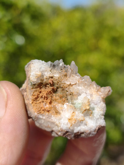 Calcite Roh Kristall Stufe  – Attavyros, Insel Rhodos Griechenland Sammler Mineralien Kristall Deko Selbstfund Geschenk Haus Wohnen gelb