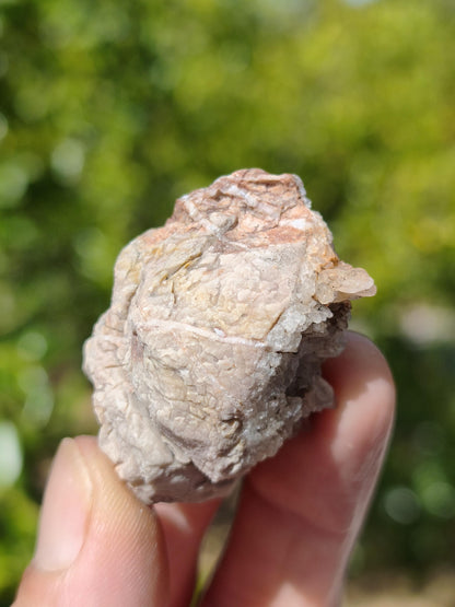 Calcite Roh Kristall Stufe  – Attavyros, Insel Rhodos Griechenland Sammler Mineralien Kristall Deko Selbstfund Geschenk Haus Wohnen gelb