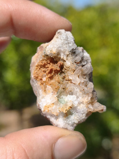 Calcite Roh Kristall Stufe  – Attavyros, Insel Rhodos Griechenland Sammler Mineralien Kristall Deko Selbstfund Geschenk Haus Wohnen gelb