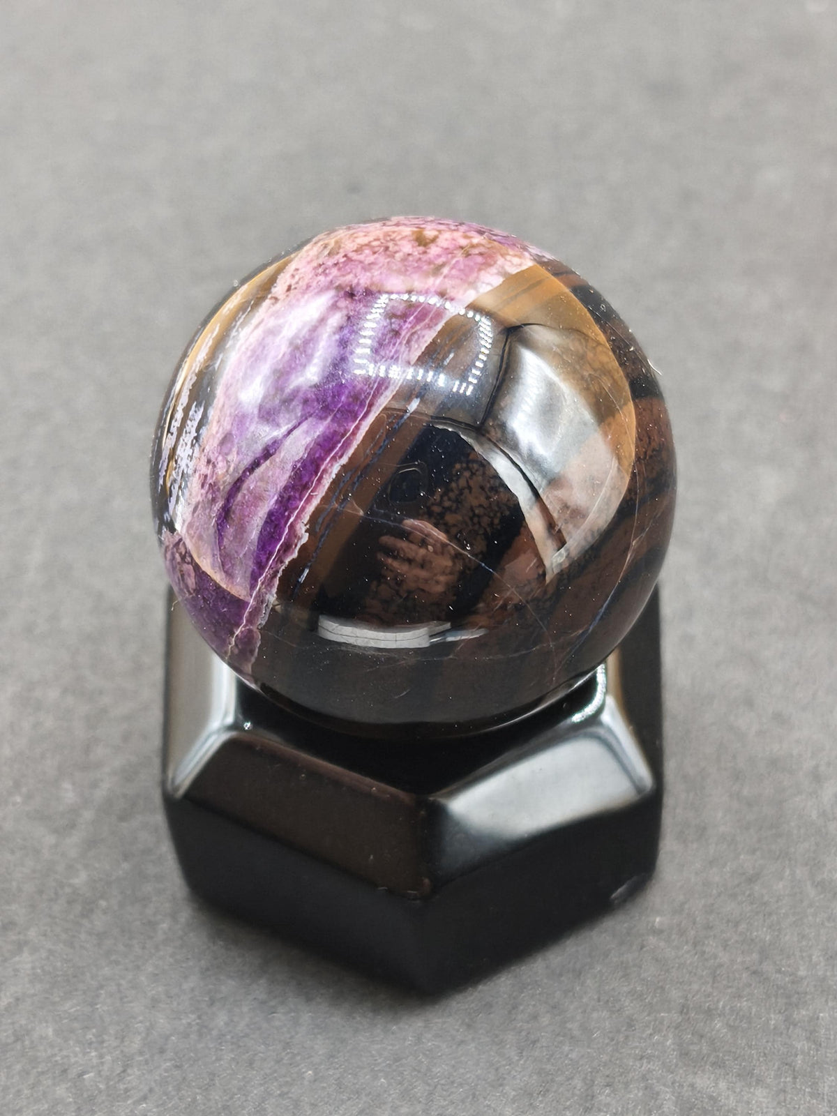 Sugilite *Rareté* Sphère de Sugilite AAA ~ Pierre précieuse Déco Cristal Méditation Énergie Pierre de soin Rareté Rare Collection Investissement Valeur