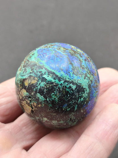 AZURITE Malachite Chrysocolla Sphere Crystals blue Natural Gemstone Sphere Decor Living Meditation Healing Stone Rarity Collector Minerals Unique Item