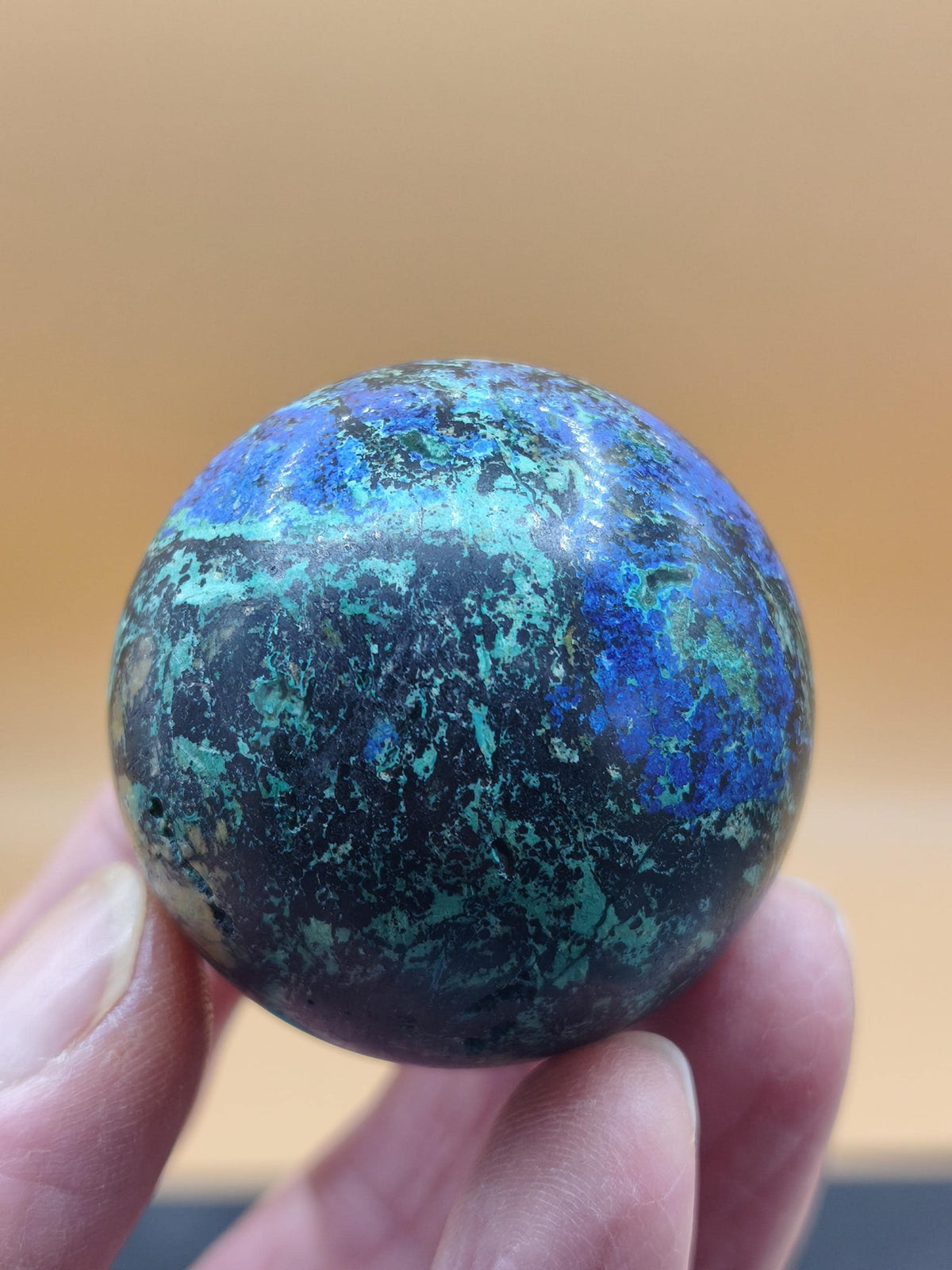 AZURITE Malachite Chrysocolla Sphere Crystals blue Natural Gemstone Sphere Decor Living Meditation Healing Stone Rarity Collector Minerals Unique Item