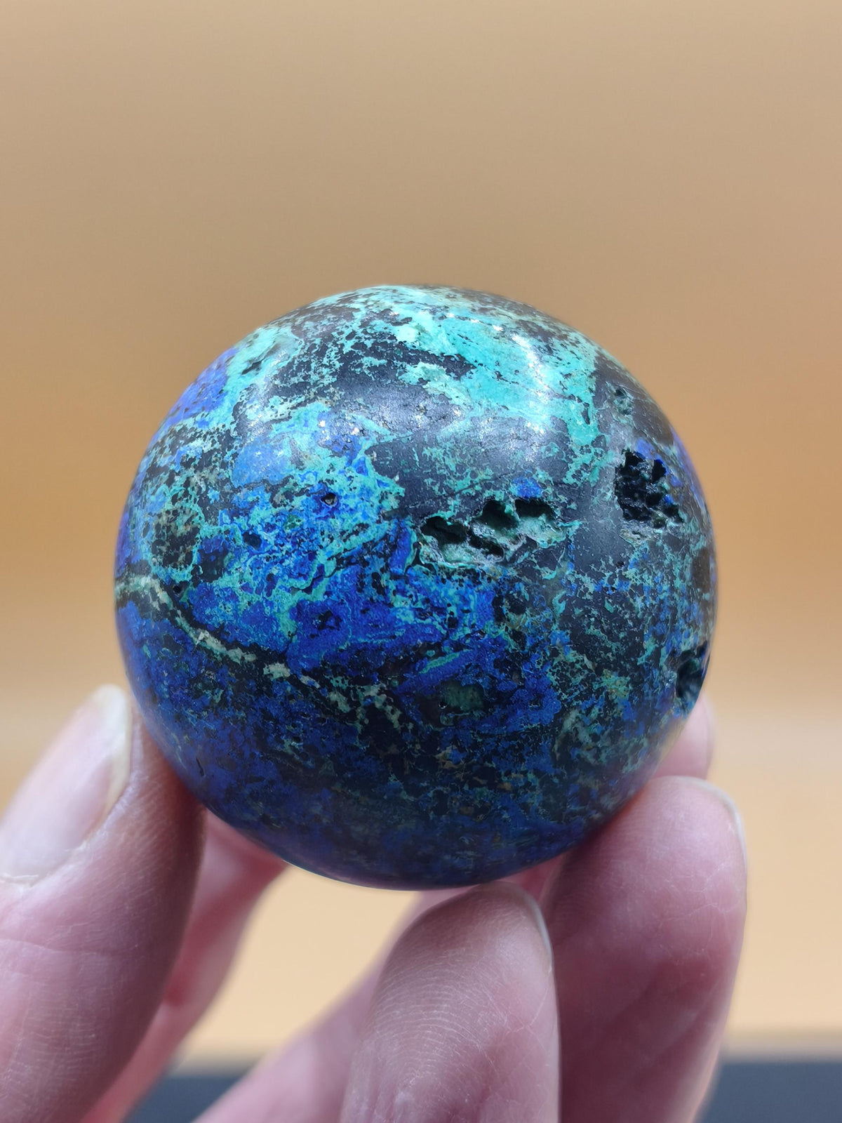 AZURITE Malachite Chrysocolla Sphere Crystals blue Natural Gemstone Sphere Decor Living Meditation Healing Stone Rarity Collector Minerals Unique Item