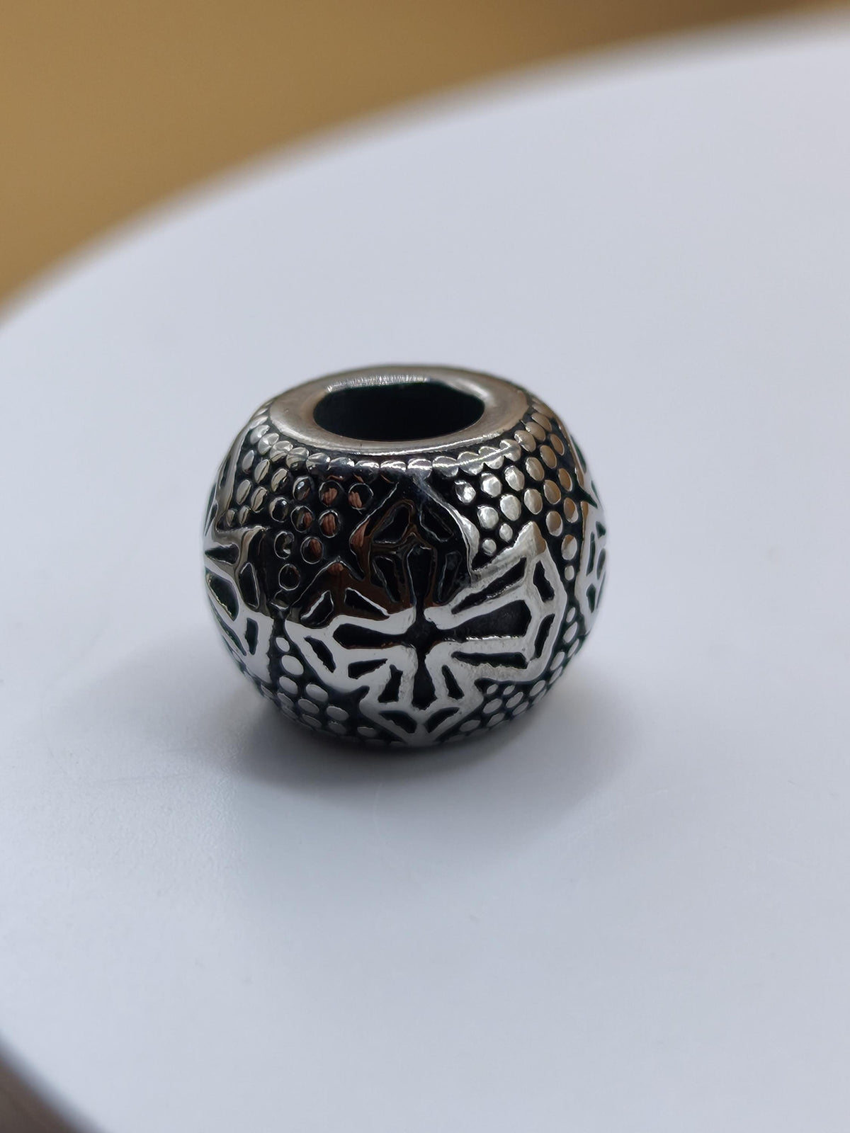 Edelstahl Perlen für Dreadlocka Haare Bart hochwertig Silbern Breads Dreads Schmuck Accesoire HIPPIE GOA Boho Tribal Natur Indian Vintage