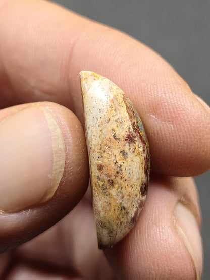 Feuer Opal Mexiko Cantera AAA Sammlerstein Mineralien Kristalle Kollektion Cabochon natürlich Heilstein Rarität Muster Selten Bunt Traumhaft