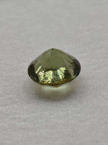 Museumsqualität Moldavit AAA Brillanten Schiff facettiert Meteorit Tektit Sammler Mineral Heilstein Energie Hochwertig Investition Rarität