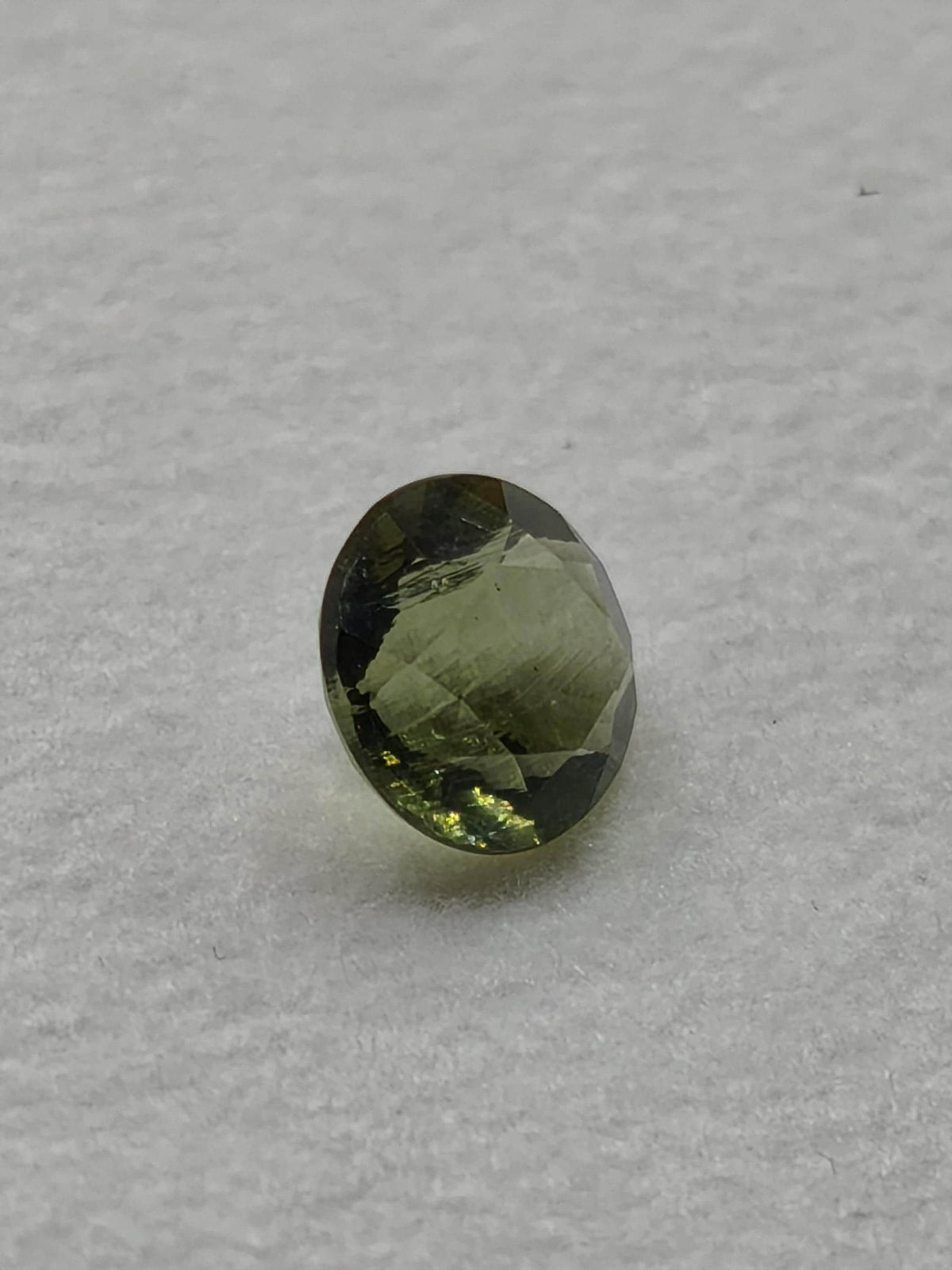Museumsqualität Moldavit AAA Brillanten Schiff facettiert Meteorit Tektit Sammler Mineral Heilstein Energie Hochwertig Investition Rarität