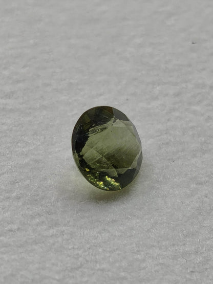 Museumsqualität Moldavit AAA Brillanten Schiff facettiert Meteorit Tektit Sammler Mineral Heilstein Energie Hochwertig Investition Rarität