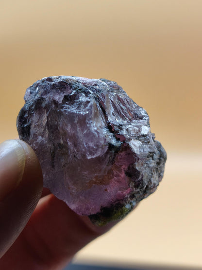 XL Wassermelonen Turmalin rot pink - Roh Kristall Stufe Sammler Deko groß Energie Heilstein Schutz  Geschenk Haus Wohnung