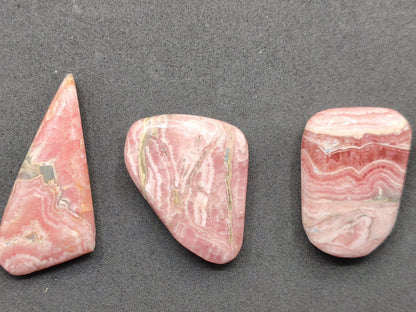 Rhodochrosit A-AAA Cabochons Edelstein Kristall rosa pink Heilstein Er Sie Mann Frau Geschenk Glück Sammler Mineralien Dekoration