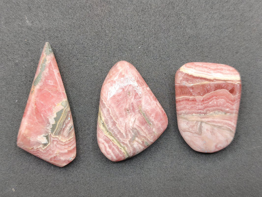 Rhodochrosit A-AAA Cabochons Edelstein Kristall rosa pink Heilstein Er Sie Mann Frau Geschenk Glück Sammler Mineralien Dekoration