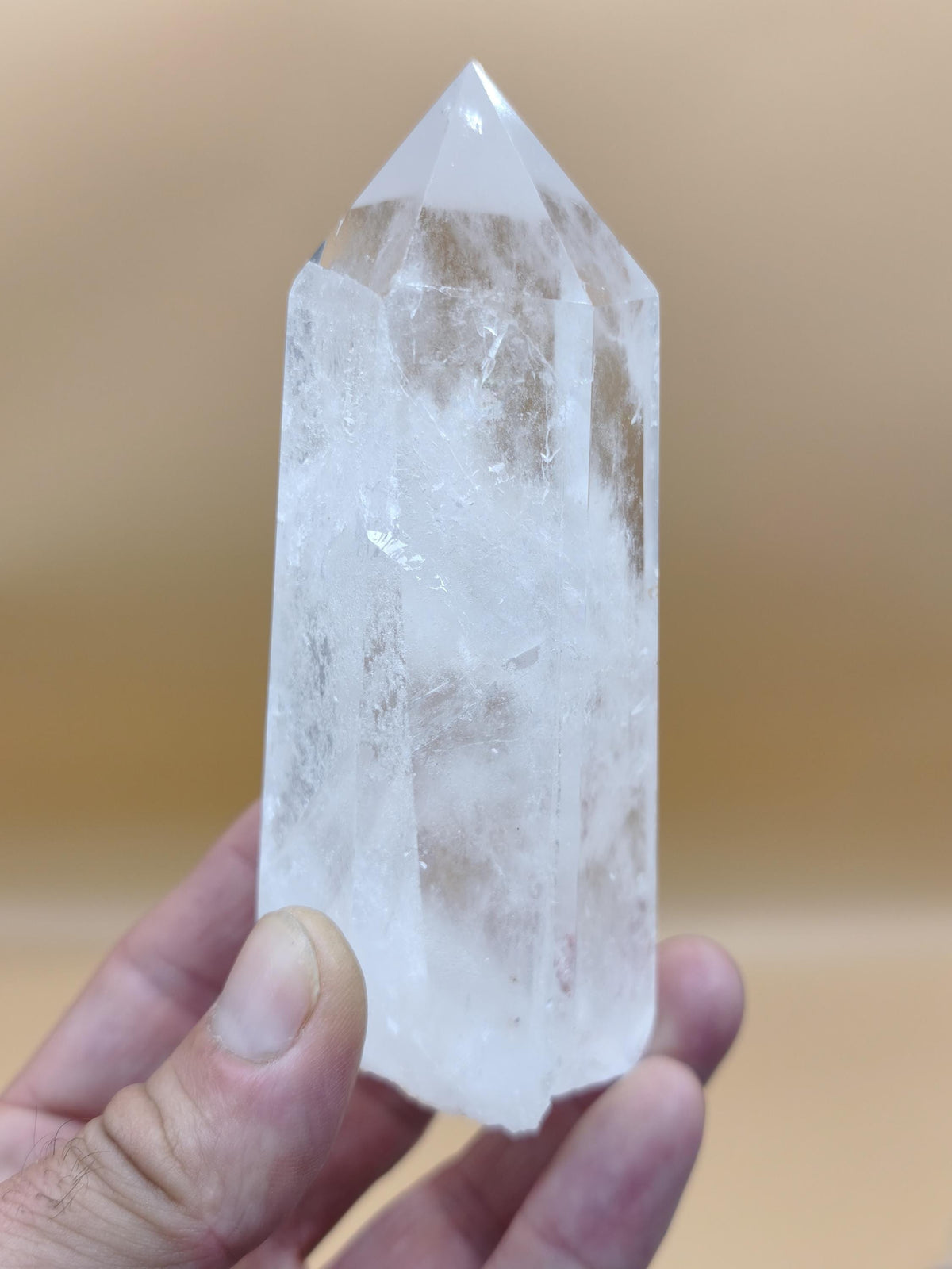 XL Quarz Bergkristall Spitze Sammler Stufe Rarität Edelstein Deko Natur Kristall Heilstein Mineral Kollektion Energie Natur Meditation Haus