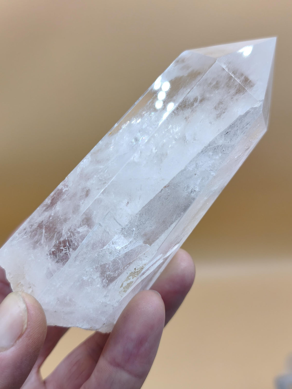 XL Quarz Bergkristall Spitze Sammler Stufe Rarität Edelstein Deko Natur Kristall Heilstein Mineral Kollektion Energie Natur Meditation Haus