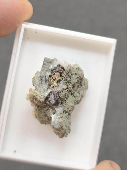 Gediegenes Silber auf Matrix aus Kasachstan Stufe Native Silver Rudny | Natürliche Silberstufe | Seltenes Sammlermineral Heilstein Rarirät