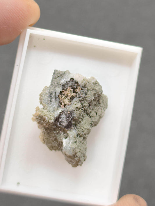 Gediegenes Silber auf Matrix aus Kasachstan Stufe Native Silver Rudny | Natürliche Silberstufe | Seltenes Sammlermineral Heilstein Rarirät