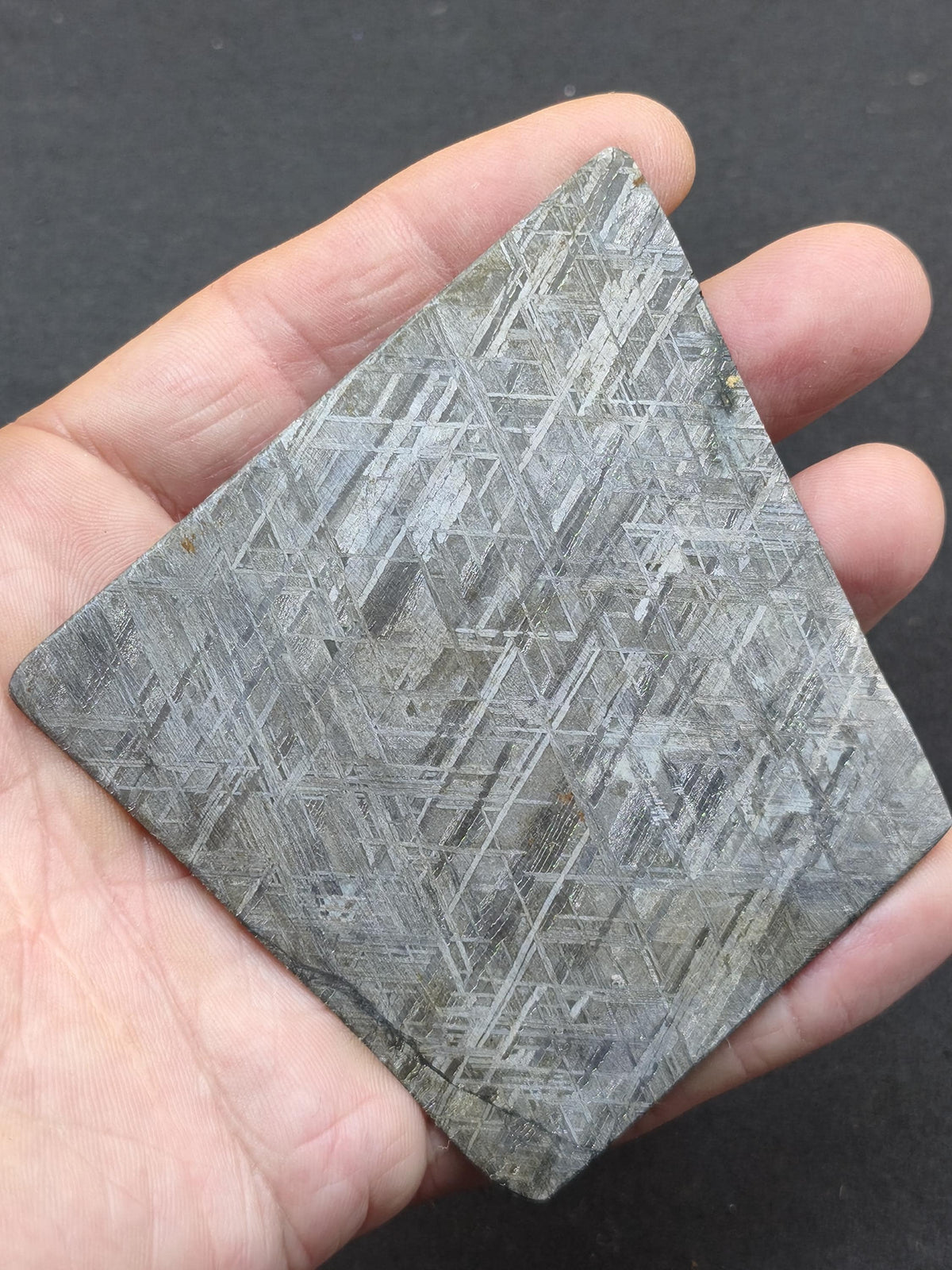 XL Muonionalusta Meteorit – Große Eisenmeteoriten-Scheibe aus Schweden | 34,5 g Sammler Selten Geschenk